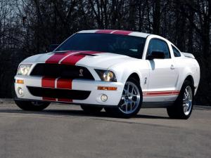 Shelby GT500 Red Stripe Appearance Package 2007 года